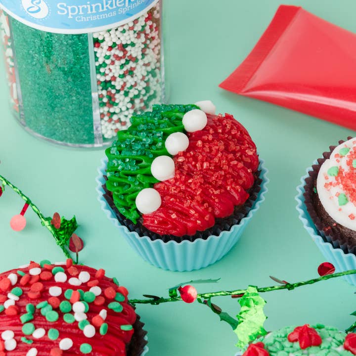Sweets Indeed - Wholesale Sprinkles - Christmas 6 Cell Sprinkle Jar4