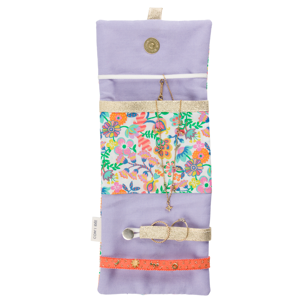 Com'1 Idée - Wholesale DIY Craft Kit - Gaïa | Small Jewelry Pouch Kit6