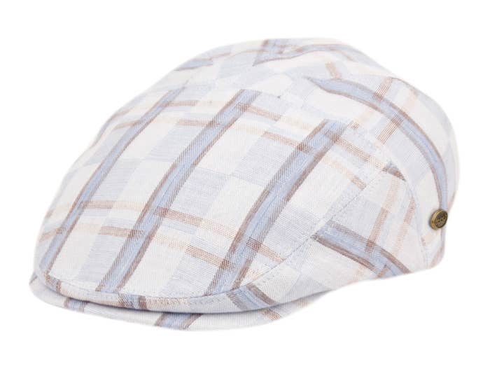 Epoch hats - Wholesale Newsboy/Schoolboy Hat - Unisex - Cotton Slim Fit Six Panel Check Ivy Cap0