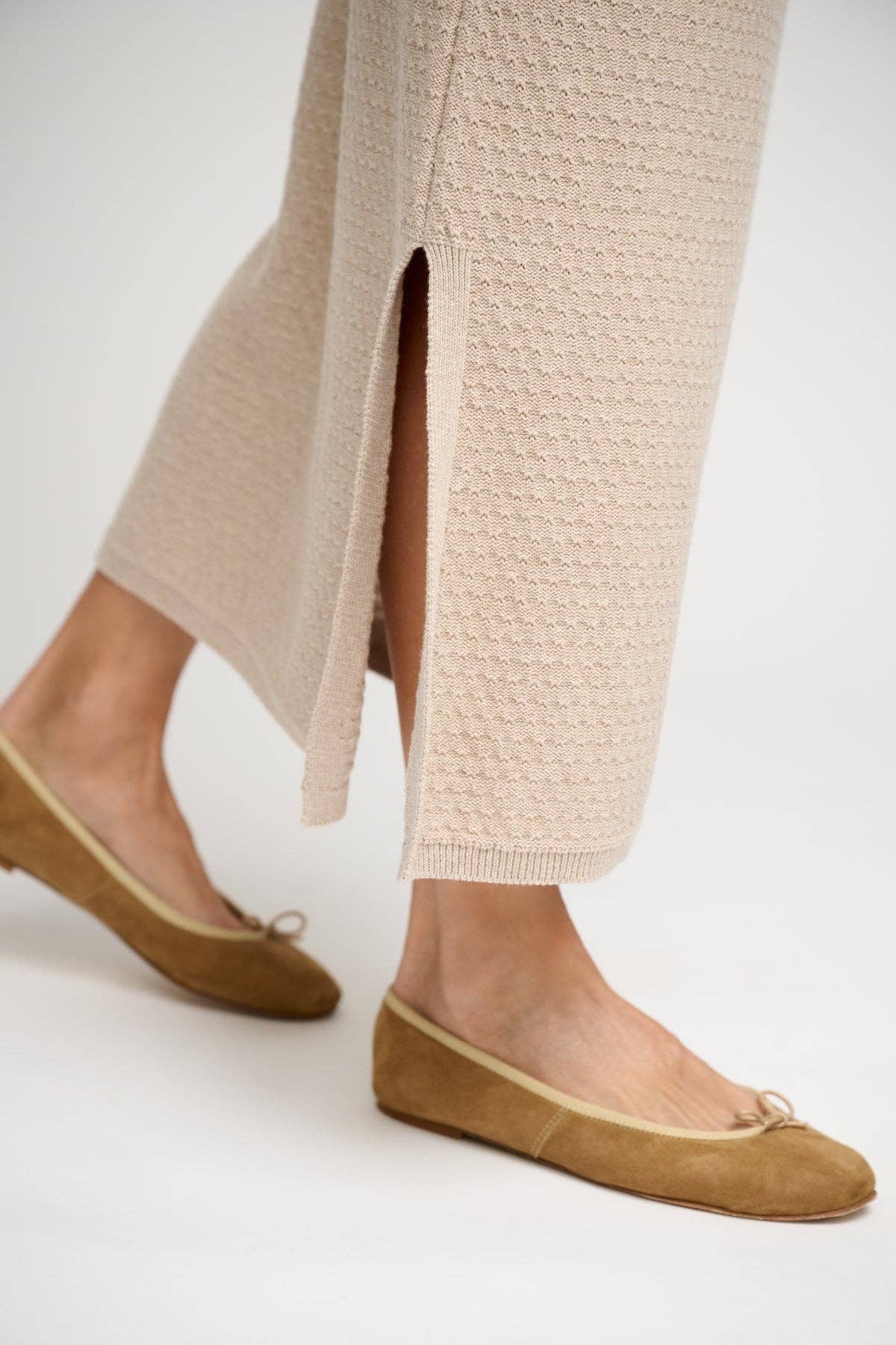 farine d'avoine jupe en maille miel en vente sur Faire4