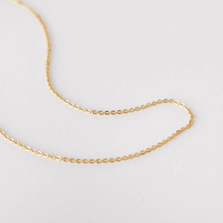 Simple Chain Necklace for wholesale by Dainty Wishes Jewelry