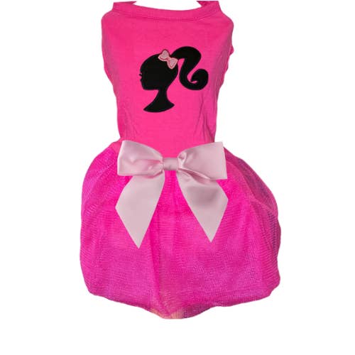 Barbie Silhouette Tutu Dog Dress for wholesale by Bark Fifth Avenue