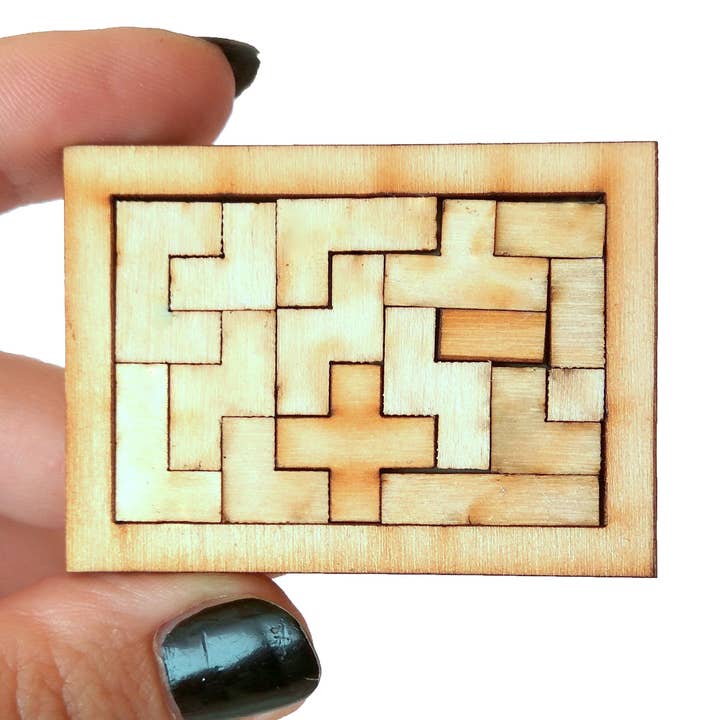 Miniatuur puzzelspel, poppenhuis kinderkamer BJD babypopspeelgoed. voor wholesale door Lenasminiland