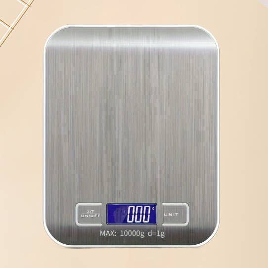 Multifunktionell postvåg 10 kg 1 g hög precision rostfri yta för bakning matlagning viktminskning keto måltidsförberedelse kontor mångsidiga vågar för wholesale av Modpopdeco