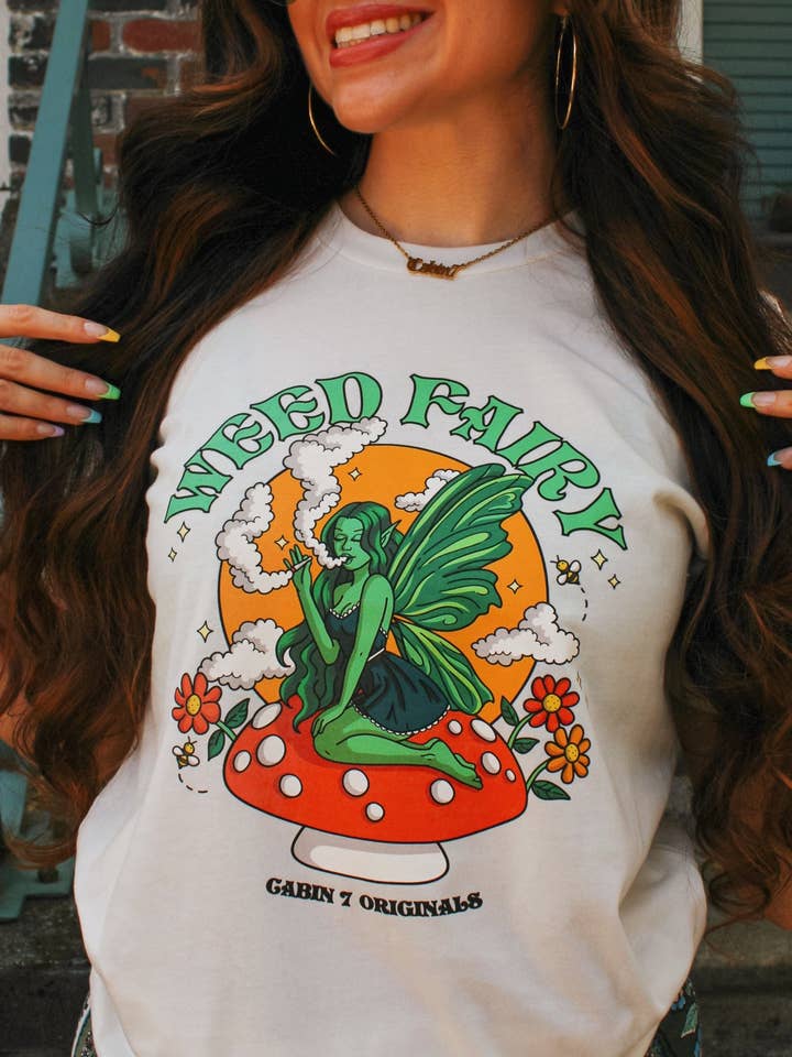 Weed-Fee T-Shirt für den Großhandel von Cabin 7 Originals