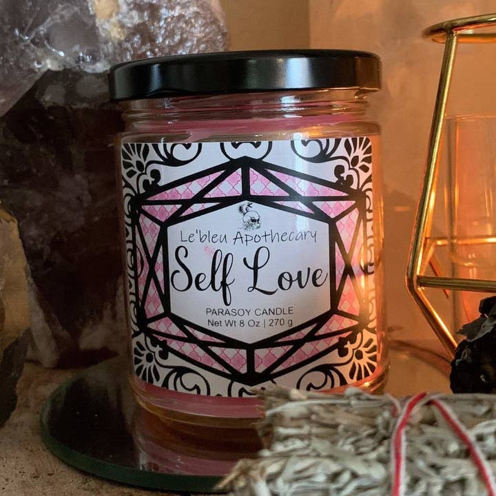 Self Love Kerze für den Großhandel von Le’bleu Apothecary
