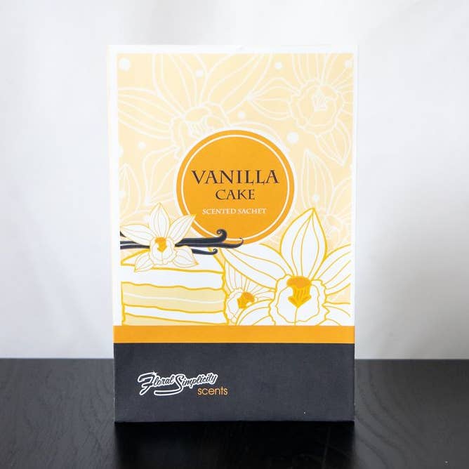 Zakje vanilla cake voor wholesale door Floral Simplicity