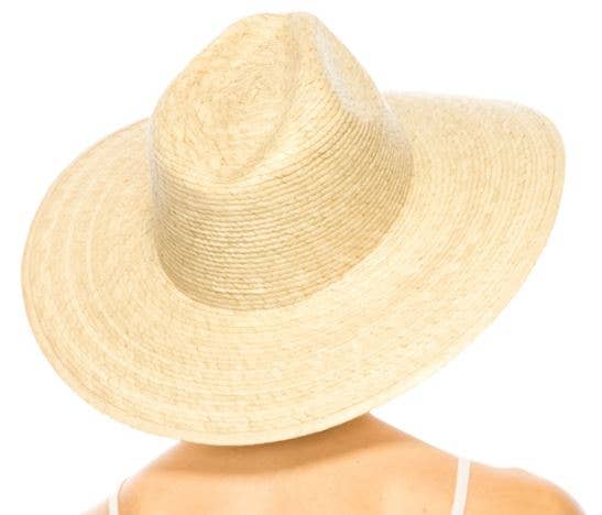 Love and Thyme - Wholesale Straw Hat - Women's - Summer Palm Leaf Fedora Hat1