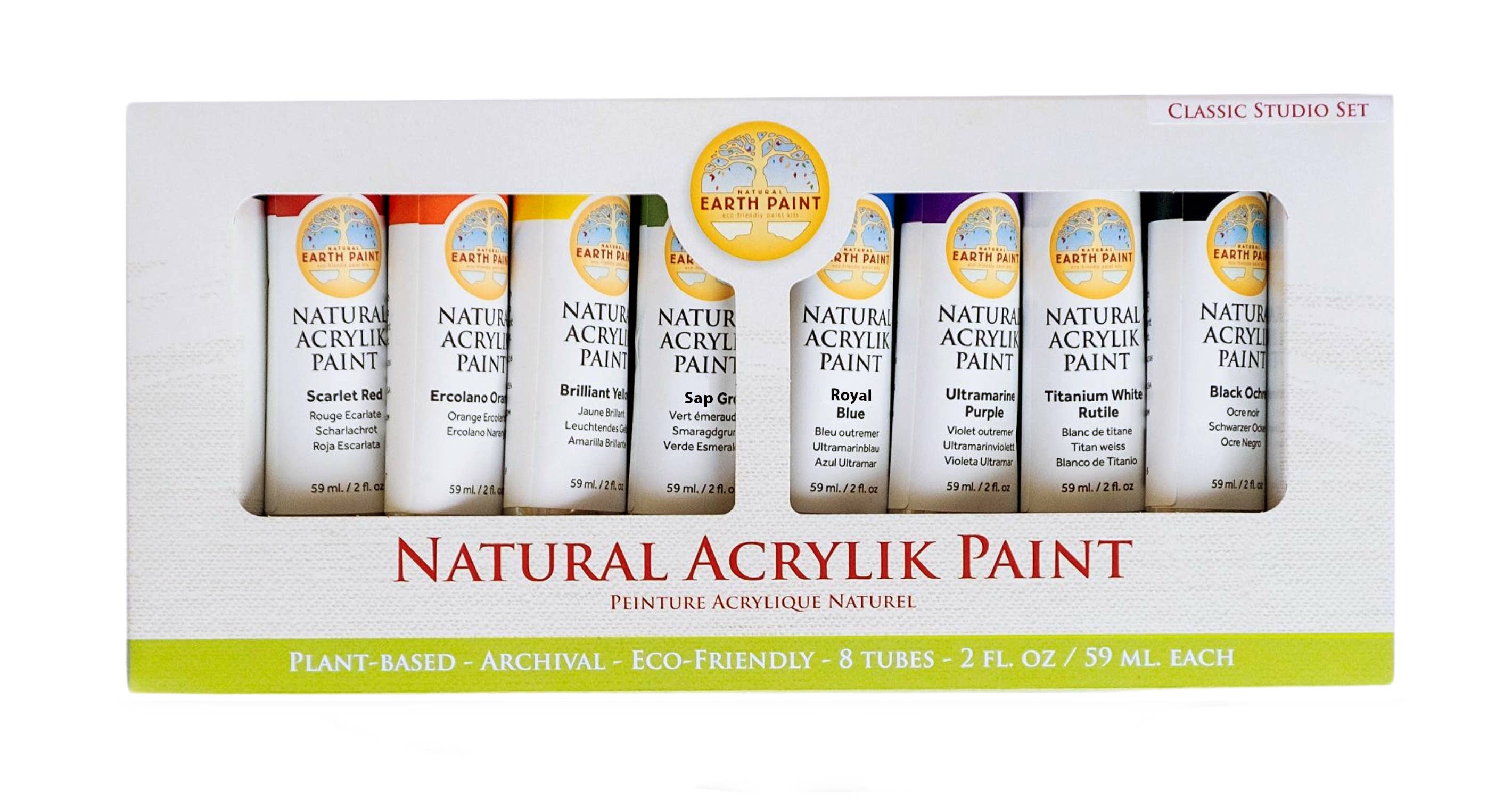 Natural Earth Paint – wholesale Paint set – Natural Acrylik Paint Sets™6