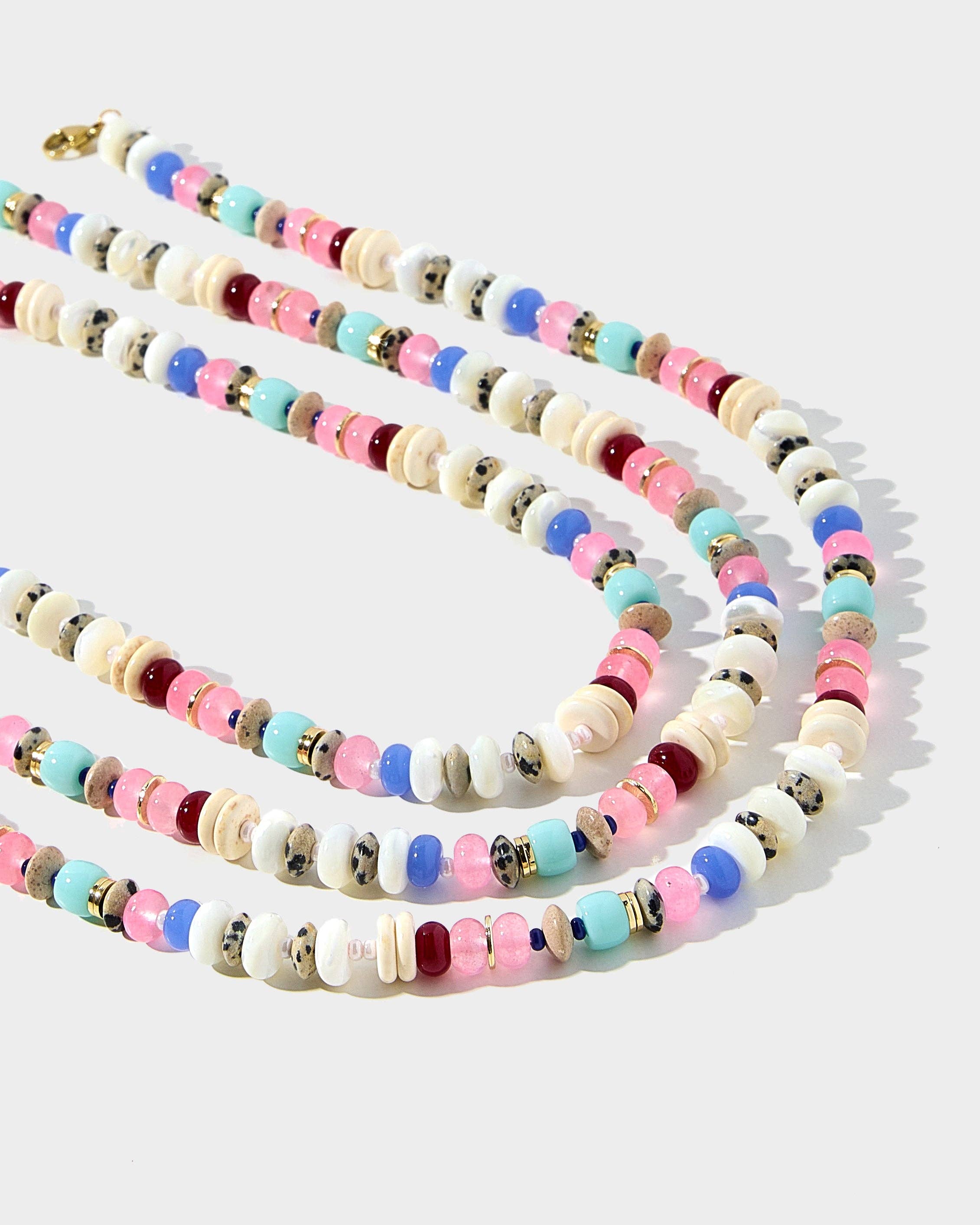 Allie + Bess - Wholesale Beaded/Pearl Necklace - Roxie Necklace0