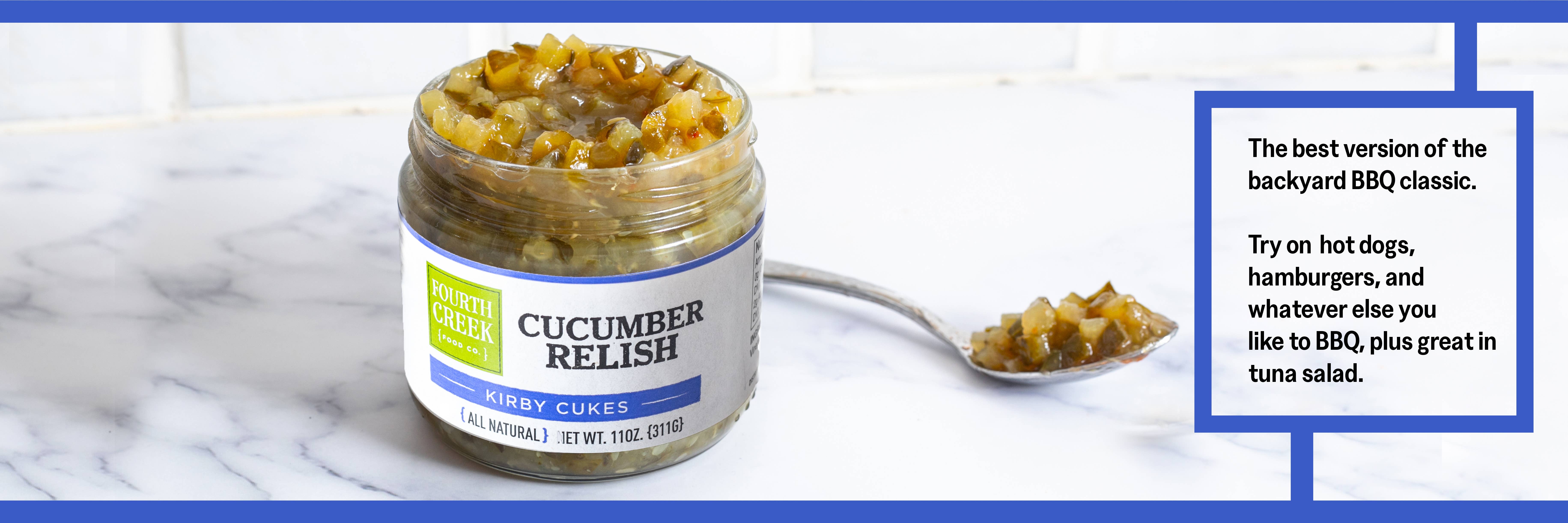 Fourth Creek Food Co. - Wholesale Relish - Cucumber Relish3