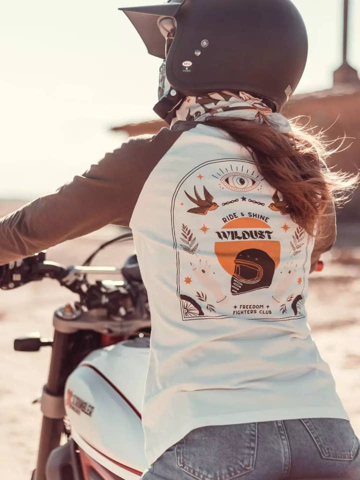 BASEBALL TEE - RIDE&SHINE for wholesale by WILDUST