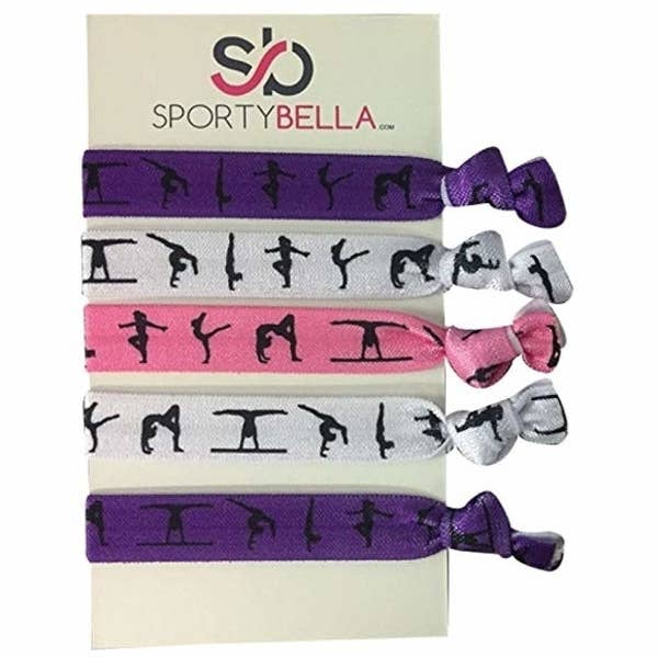 Gymnastics Hair Ties for wholesale by Sportybella
