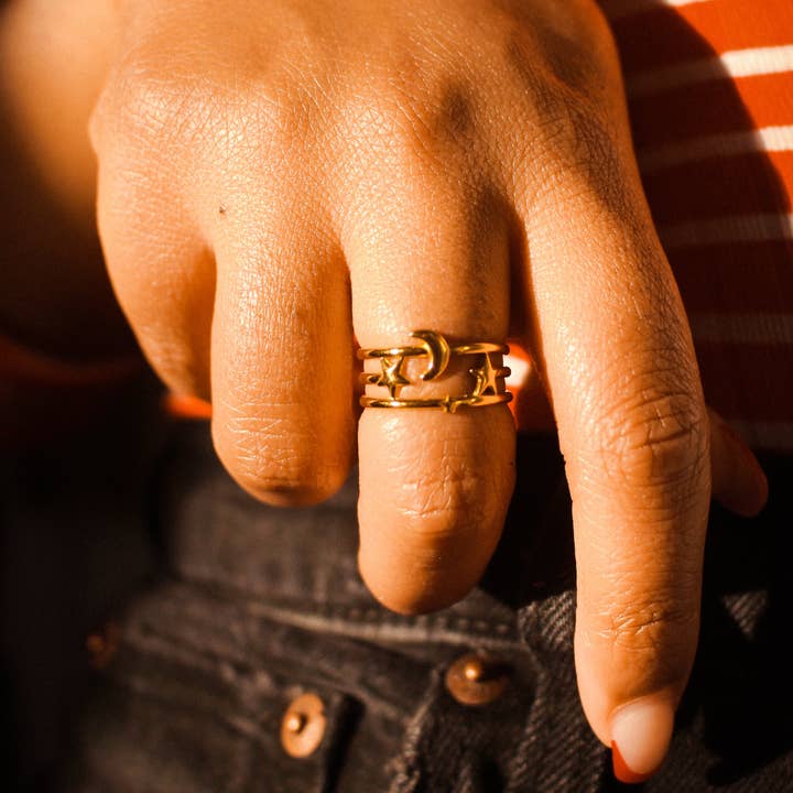 Blake justerbar astrologiring for engroshandel hos Fran's Hause