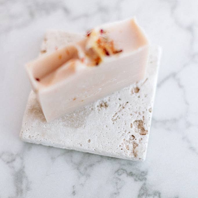 Chalke Valley Soaps - Wholesale Bath Soap Dish - Natural Limestone Tray for Soap or Candle4