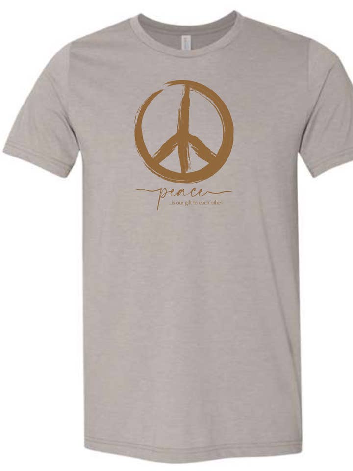 Camiseta unisex Peace Is Our Gift para venta al por mayor de Wyld Earth