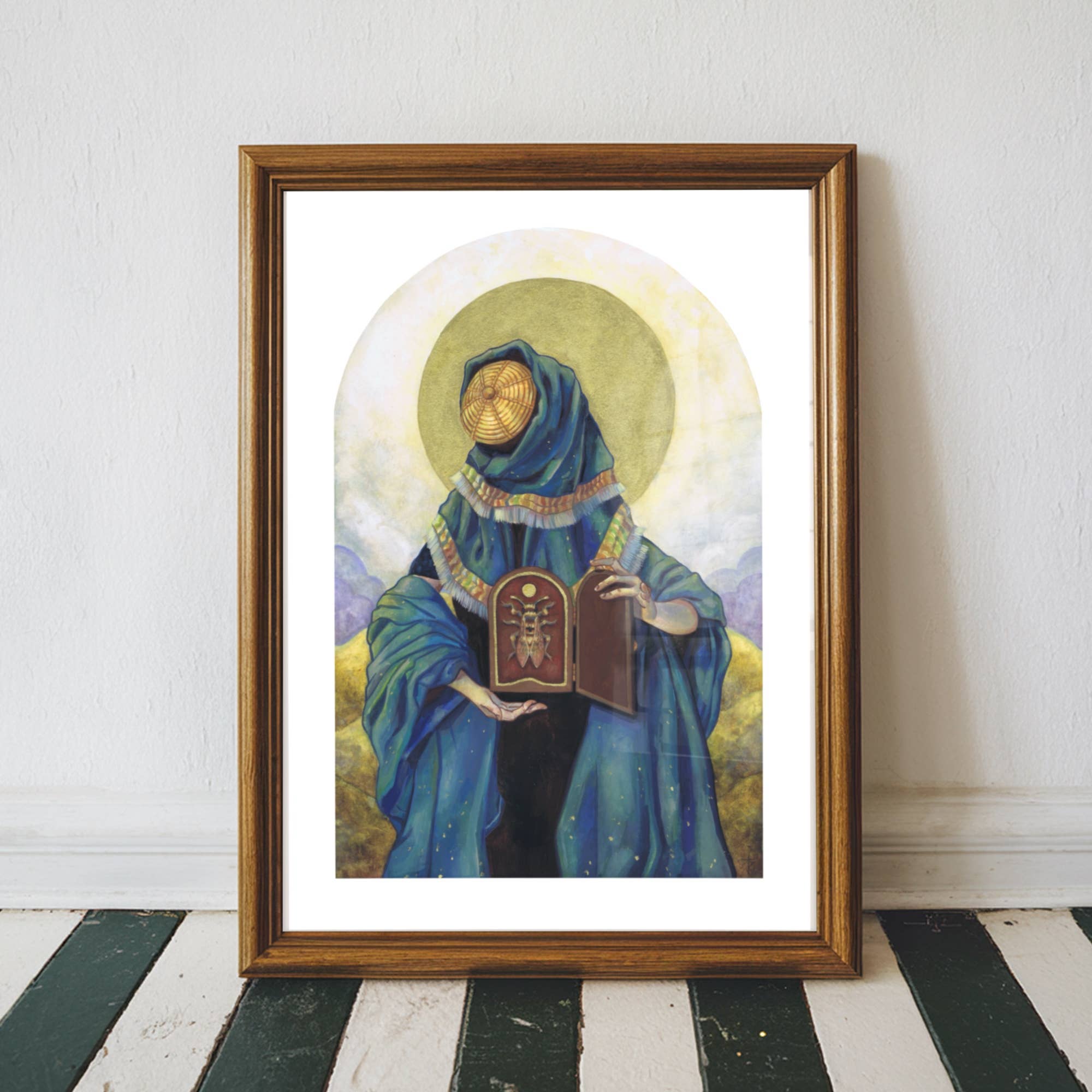 Ashlea Bechaz Illustration - Wholesale Art Print - Giclee Art Print - The Bee Keeper