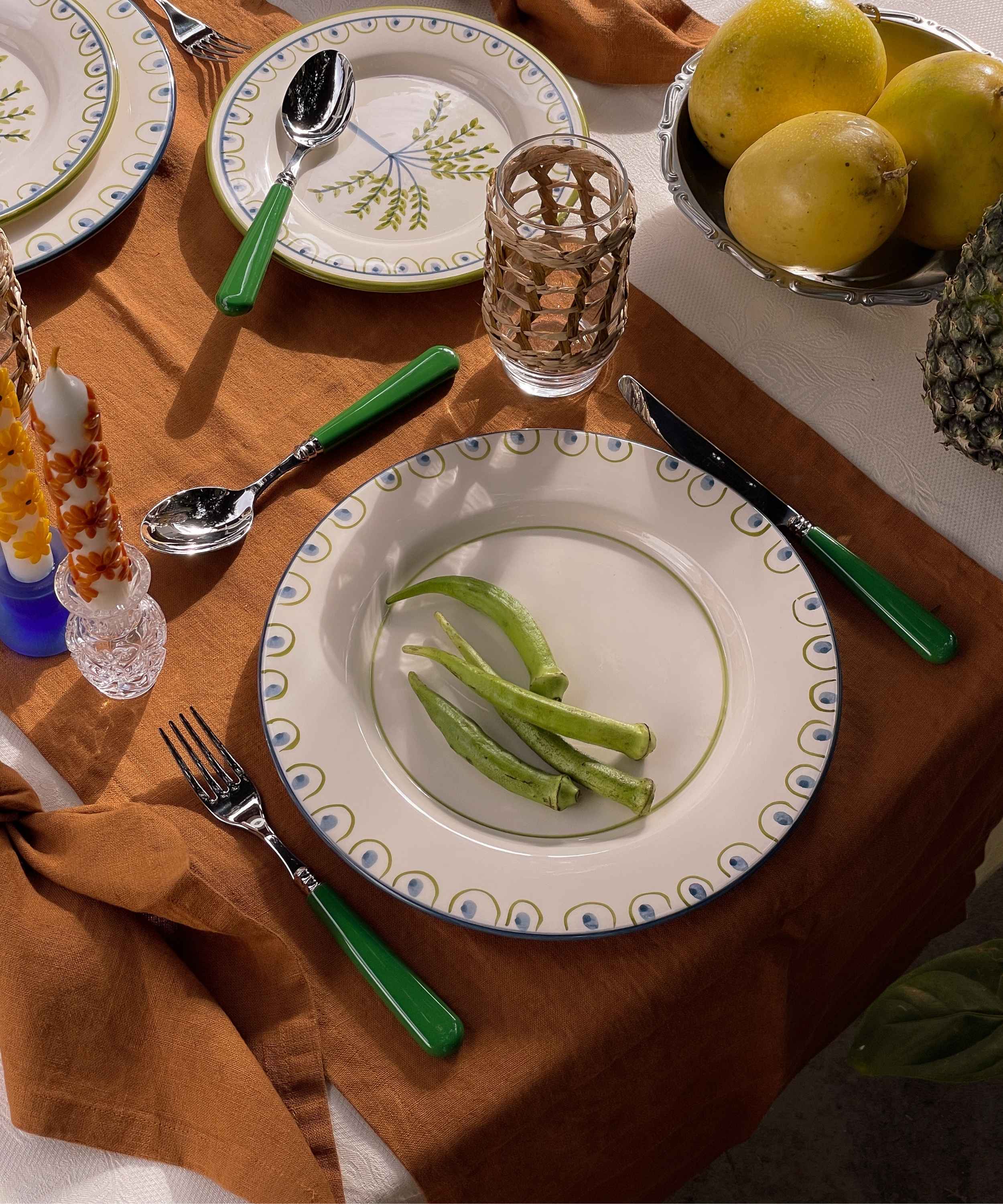 Valsa Home - Wholesale Dinner Plate - Coconut Dinner Plate - WS2