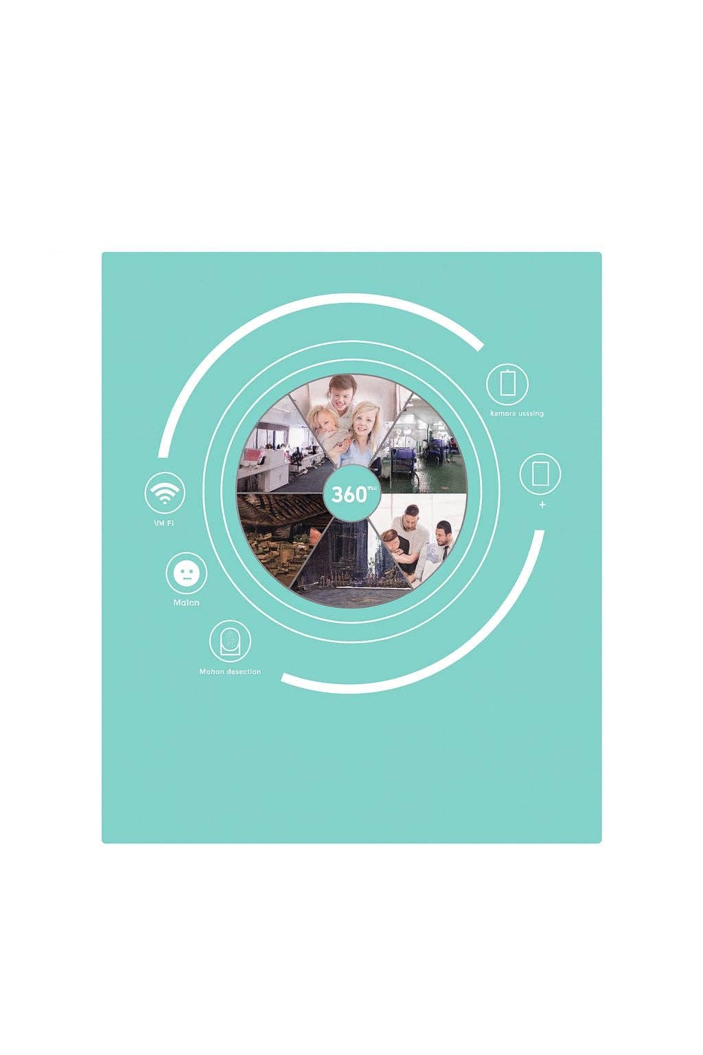 Krediz - Wholesale Small/Handheld Appliance - 5G WiFi Bulb E27 Security Camera – 1080P HD, Full-Color Night Vision, Motion Detection, Auto Tracking, Two-Way Audio, Indoor Smart Surveillance with 16GB/32GB/64GB Storage2