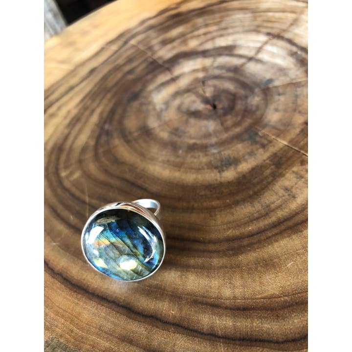 Kultcha Collective - Wholesale Single stone/solitaire ring - Labradorite Ring3