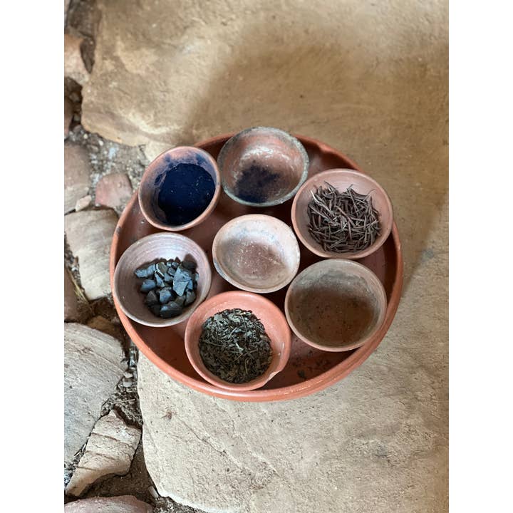 Peaceware - Wholesale Dinner & Cloth Napkin - Cotton Table Napkins - Assorted Indigo -Aria (Set of 4)9