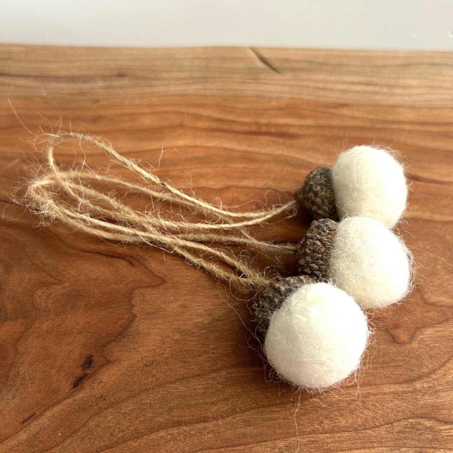 Town & Earth - Wholesale Ornament - Felt Acorn Christmas Ornaments | Eco-Friendly Holiday Decor2