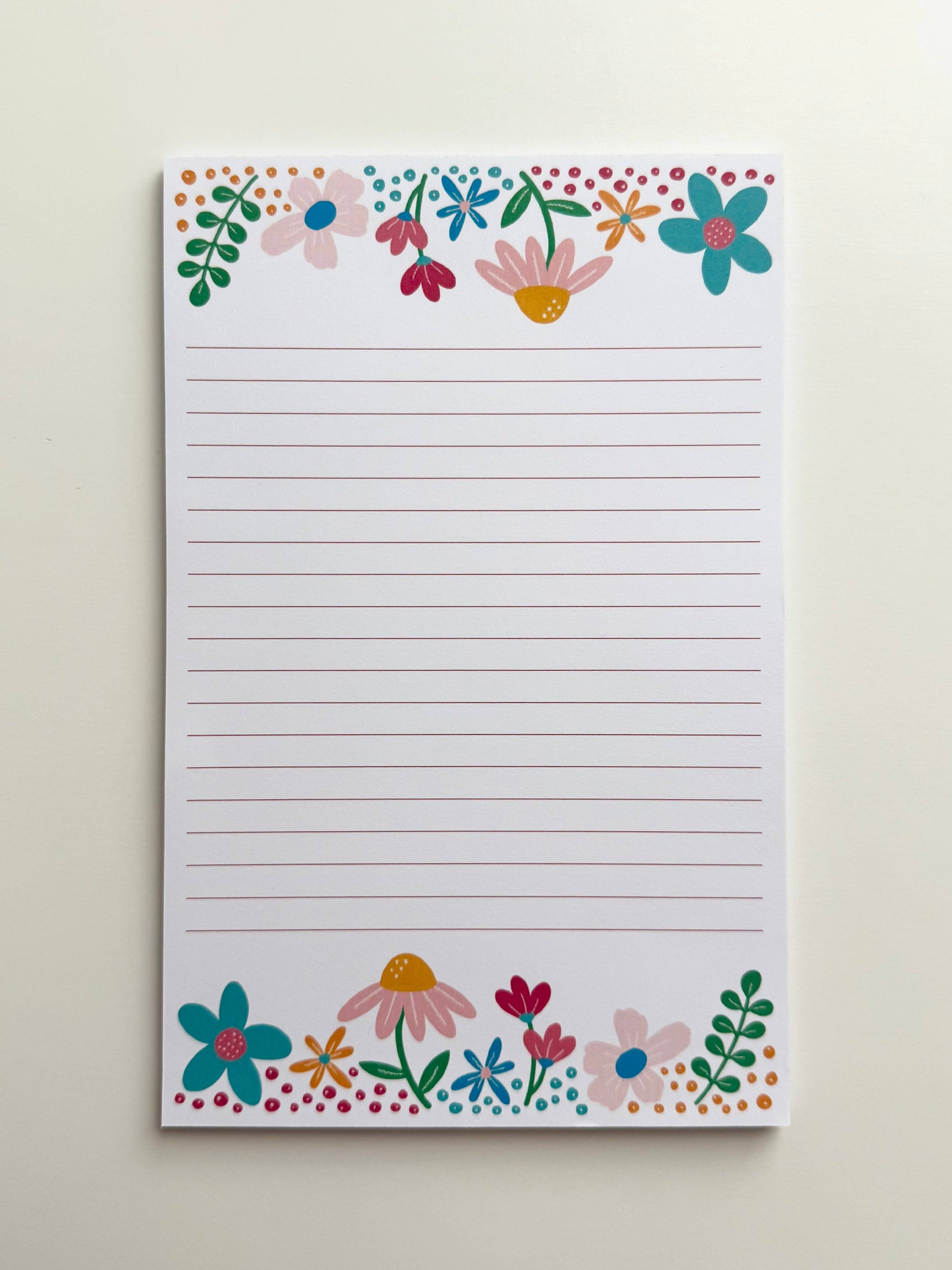 AMW the studio - Wholesale Notepad - Flower Pops Notepads2