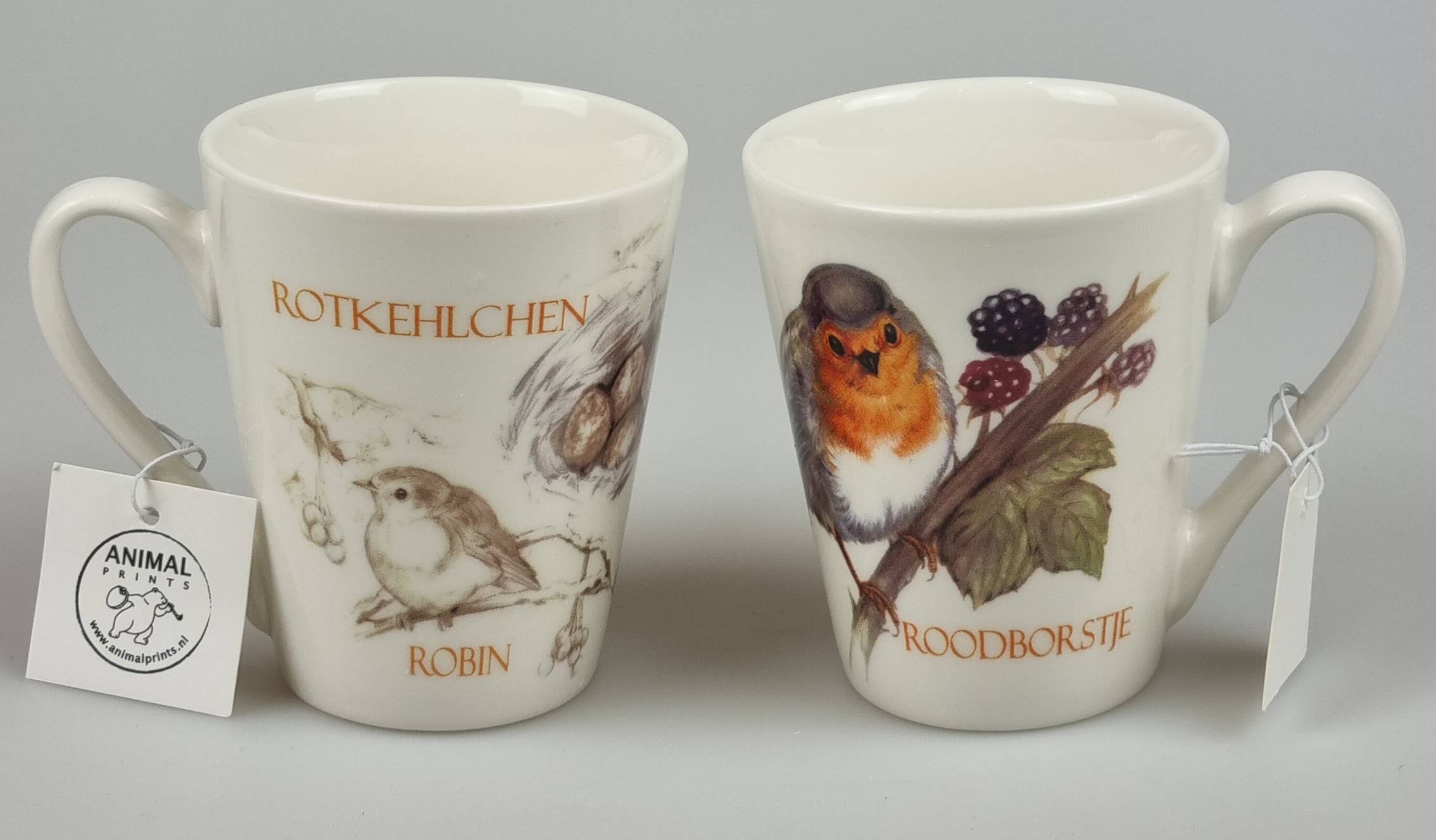 Animal Prints - Wholesale Coffee Mug - Robin/Robin mug - New collection0
