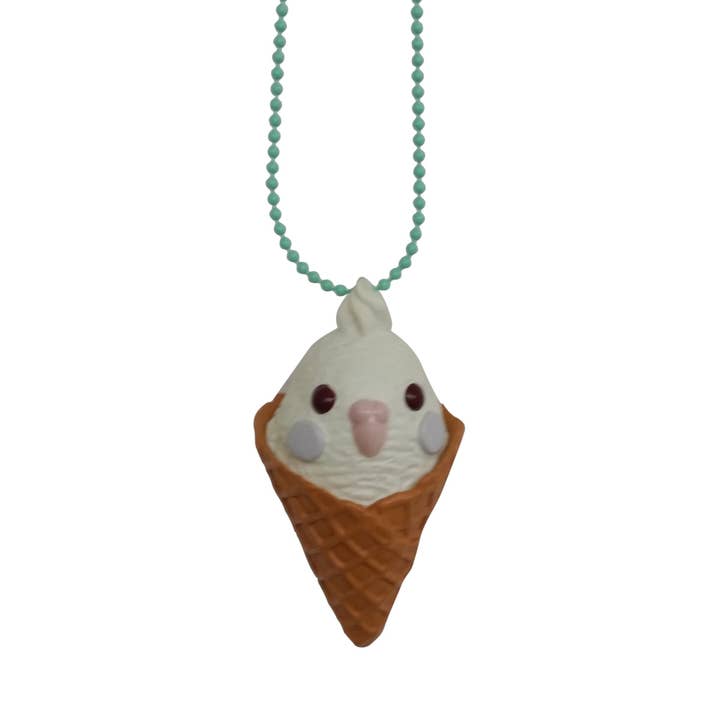 Pop Cutie Accessories & Gifts - Wholesale Kids Necklace - Kids - Ltd Pop Cutie Parfait Parakeet Kids Necklaces1