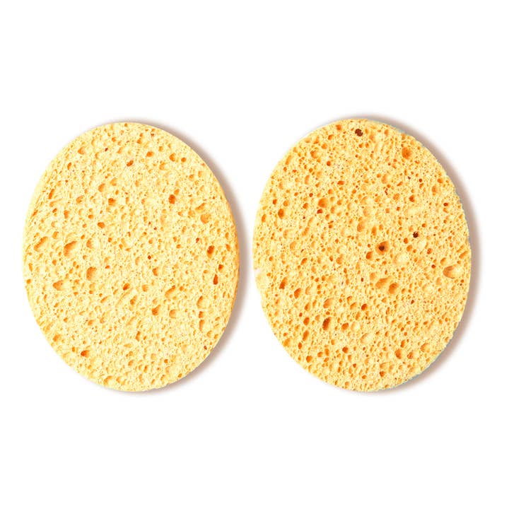 basicare - Wholesale Makeup Sponge/Blender - Natural Cellulose Sponges | x2