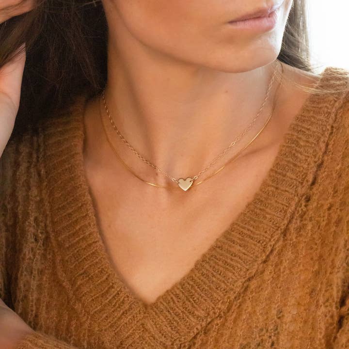 Everly Made - Wholesale Link & Chain Necklace - Avery Box Chain