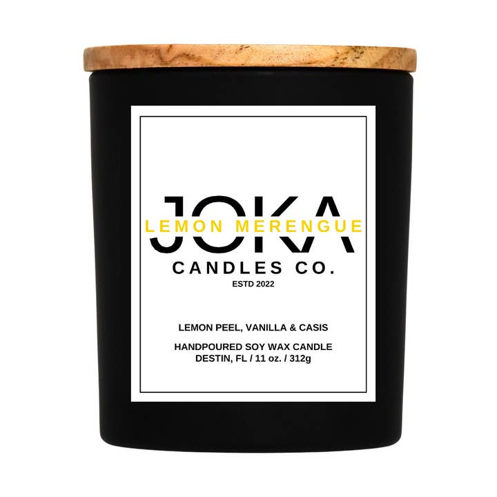 Lemon Merengue for wholesale by Joka Candles Co.