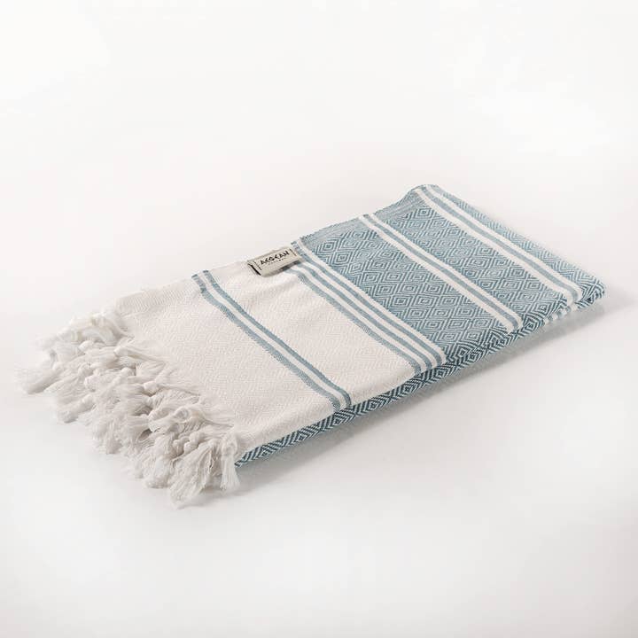 Aegean Concept - Wholesale Beach Towel - Turkish Beach Towels, Oversized, Sandcloud Bath Towel, Packable, 41 x 68 inches, Soft, Quick Dry, Ideal for Swimmers, Travel, for Men & Women, Extra Large, Lilac, Pack of 1