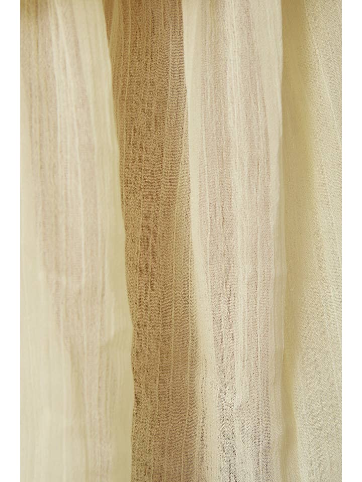 LE LIS - Vente Chemisier – femme - CHEMISIER À ENCOLURE DÉGAGÉE ET VOLANTÉ19