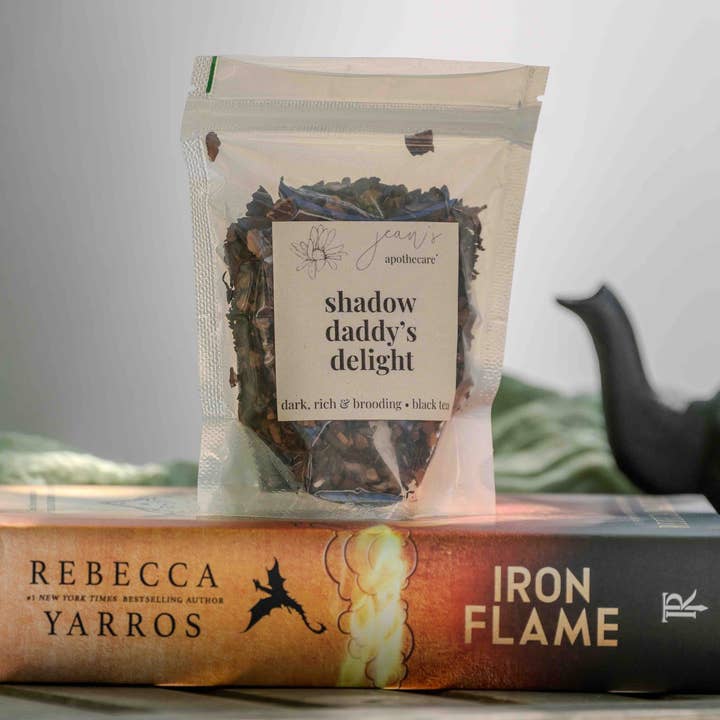Jean's Apothecare - Wholesale Loose tea - Shadow Daddy's Delight | Brooding Black Tea for Book Lovers0