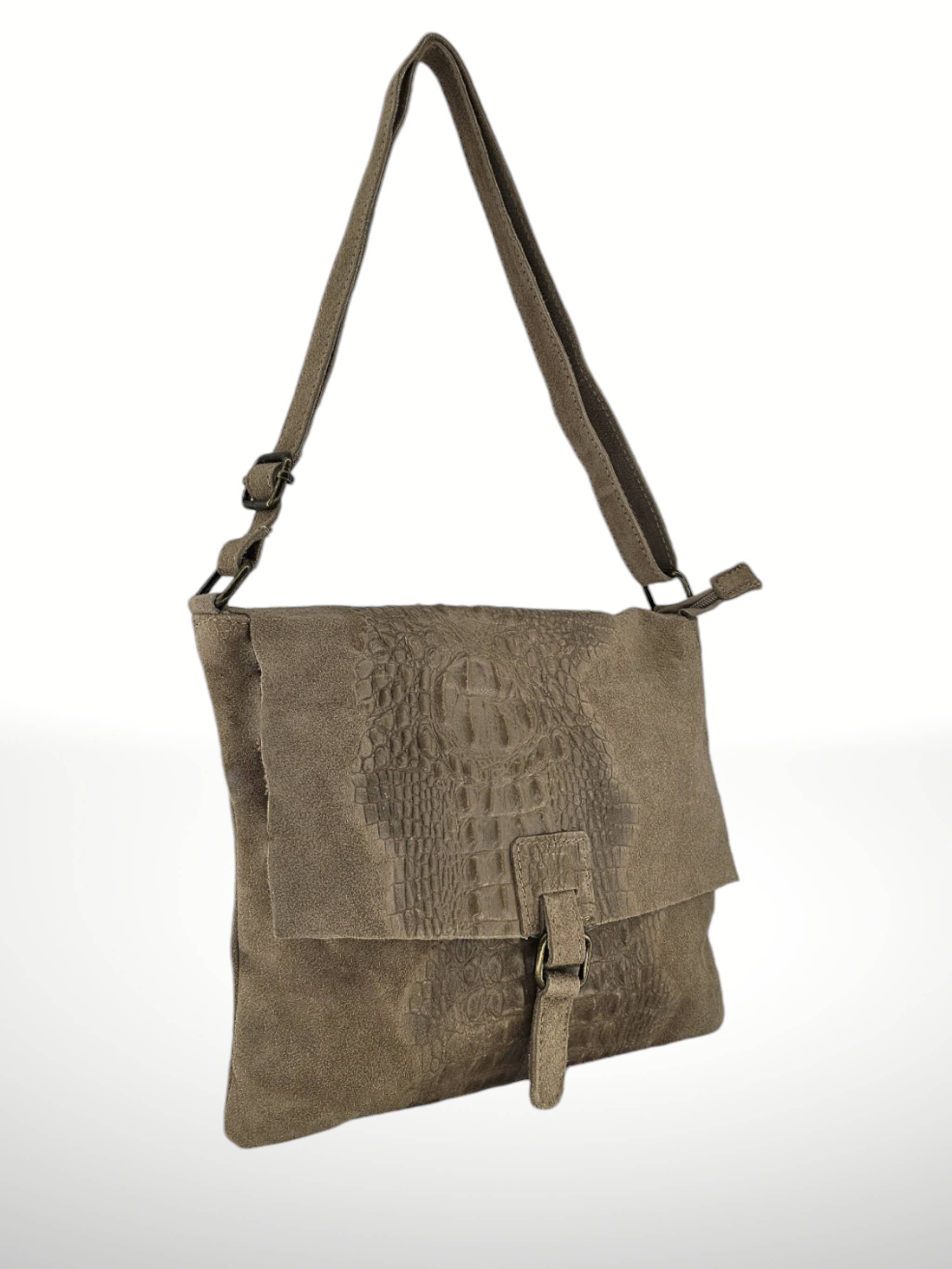 ITALIAN'S LEATHER - Vendita all'ingrosso Borsa a tracolla - Donna - Tracolla in pelle scamosciata Adina 19003323