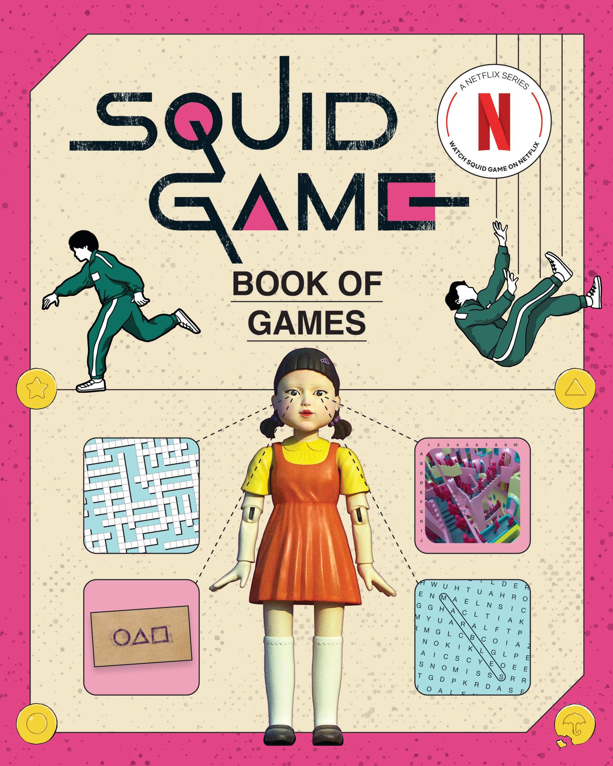 Hachette Book Group - Wholesale Brain Game - Adult - Squid Game Book of Games0