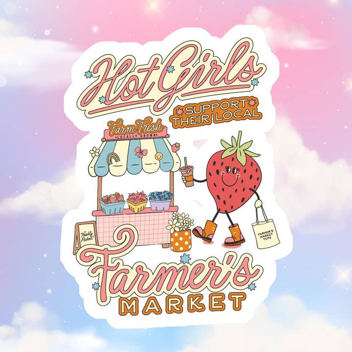 Hot Girls Support Their Local Farmer’s Market for wholesale by Ash Aesthetics Co