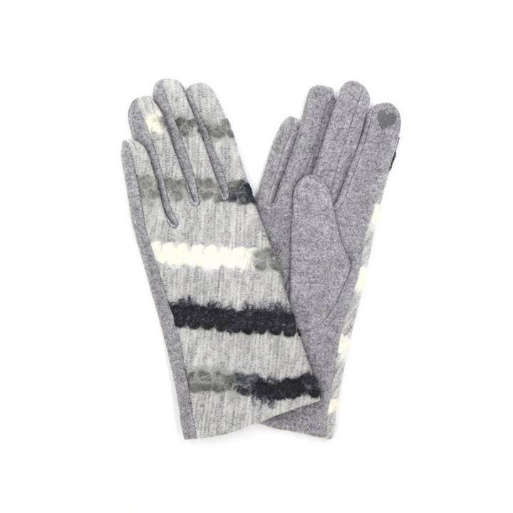 Artini Accessories – Engroshandel Handsker - Dame – Presset garnmode vinter smarte handsker
