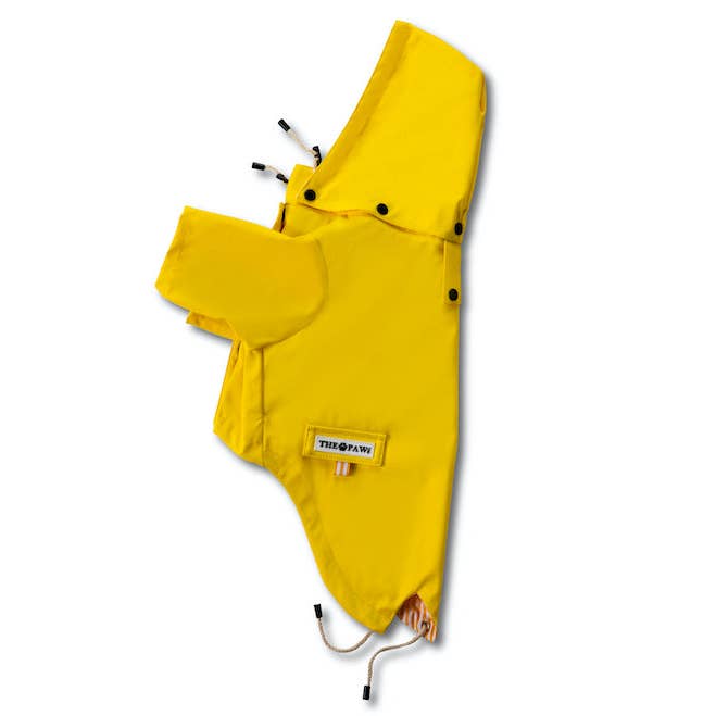 The Paw Co - Wholesale Pet raincoat – Dog - Sloane Waterproof Dog Rain Jacket Lemon1