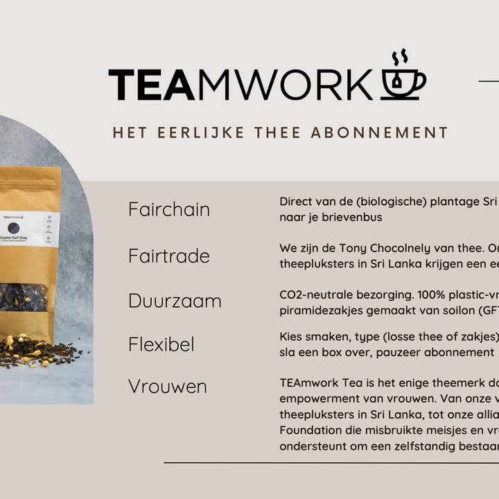 TEAmwork Tea - Wholesale Loose Tea - Healthy Relaxing Jasmine Loose Tea 40 gram3