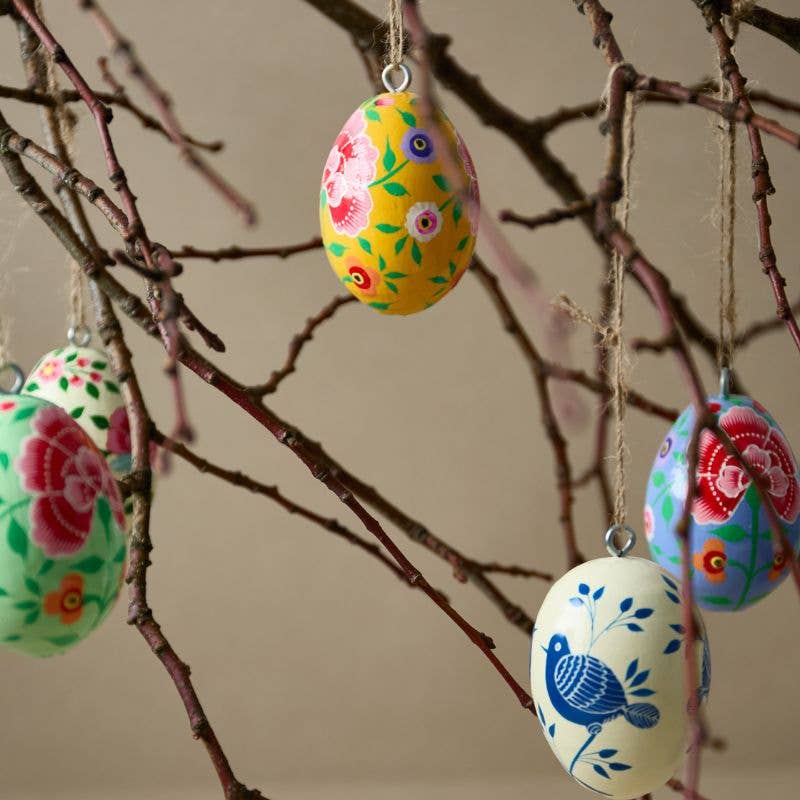 Dalit Goods Co - Vendita all'ingrosso Decorazione - Uovo Solido Sospeso | Viola1