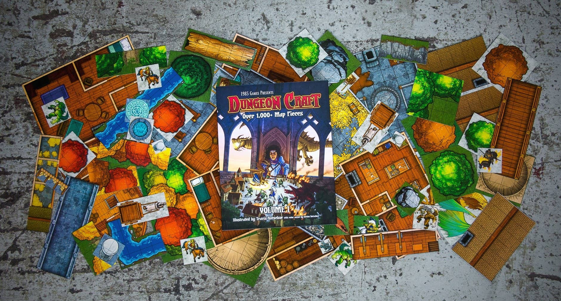 1985 Games - Vente Jeux de société - Dungeon Craft – Volume 18