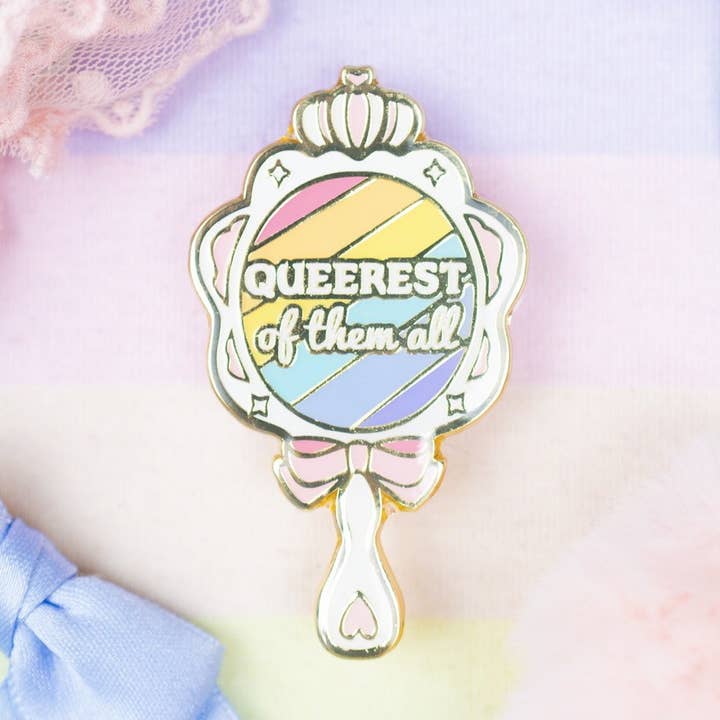 Queerest Of Them All Pin for wholesale by Fluffy Tori