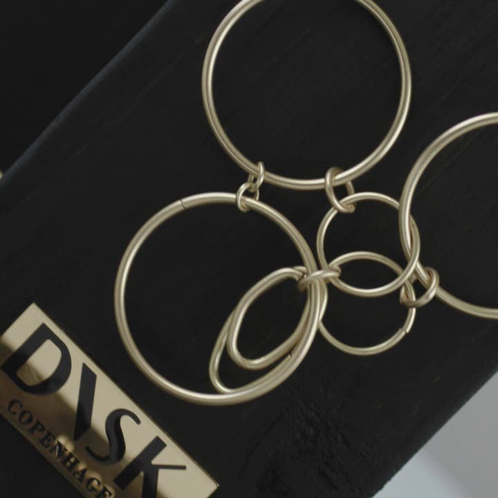 Dansk Copenhagen - Wholesale Pendant/Charm Necklace - Tempeste IN:STORE Short Statement Necklace Gold Plating5