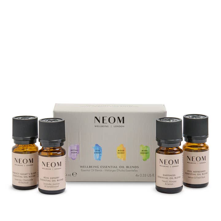 Wellness Essential Oil Blends Collection for wholesale by Neom Wellbeing