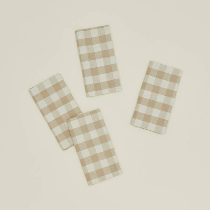 Hawkins New York - Wholesale Dinner & Cloth Napkin - ESSENTIAL GINGHAM DINNER NAPKINS - SET OF 413