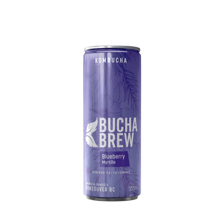 Blueberry Kombucha for wholesale by Bucha Brew