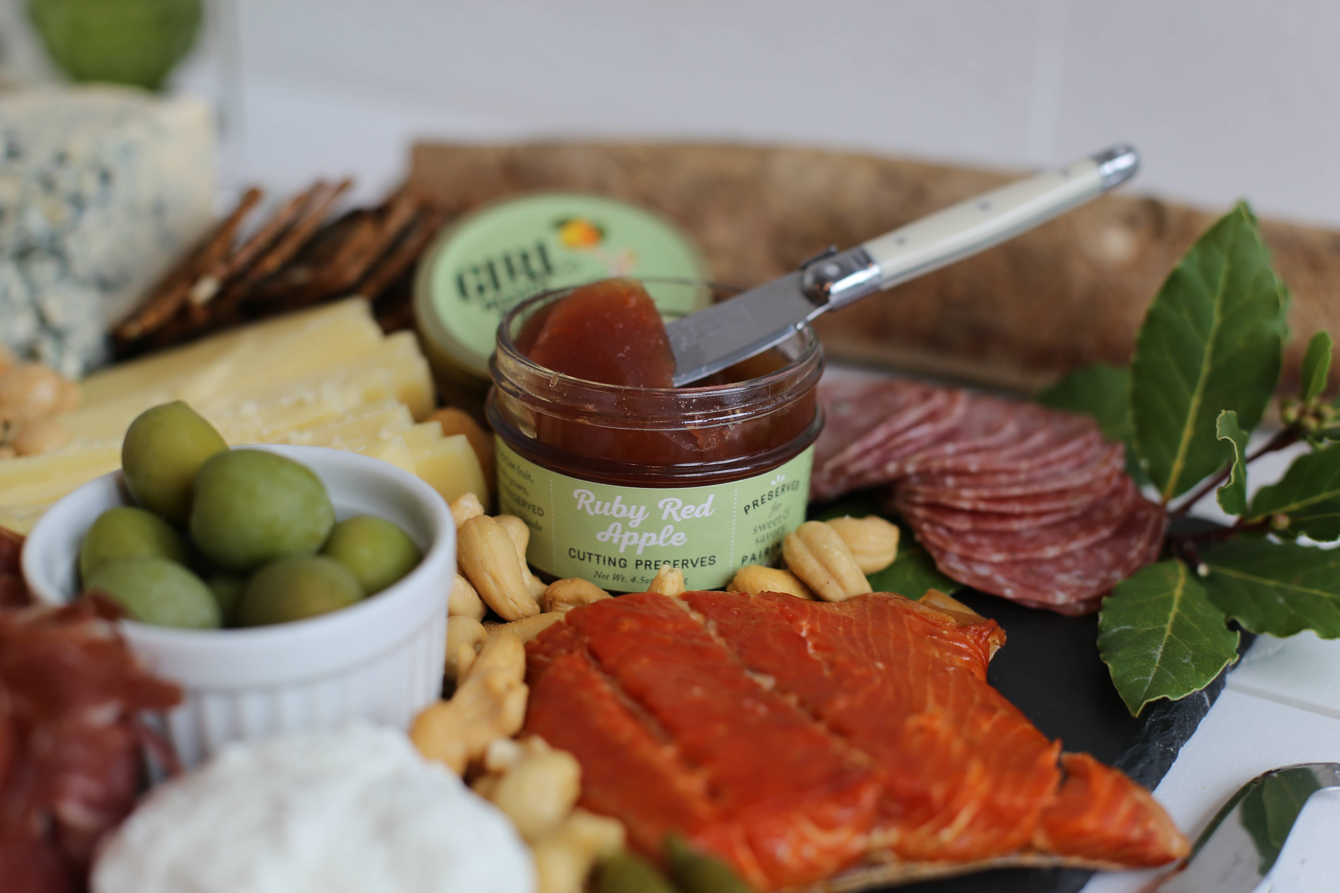 Girl Meets Dirt - Wholesale Preserves - Ruby Red Apple Cutting Preserves 4.5oz1