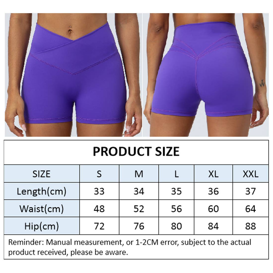 Sodalemon - Venta al por mayor Pantalones cortos deportivos - Mujer - Pantalones cortos con cintura cruzada para mujer5